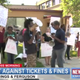 Protest against the ticketing system in Ferguson, Mo.
KMOV